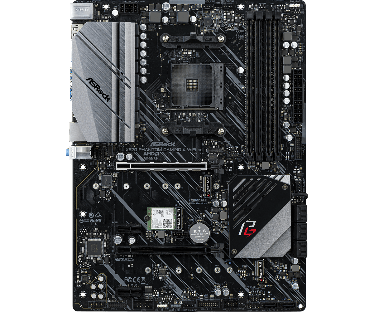 ASROCK X570 PHANTOM GAMING 4 WIFI AX