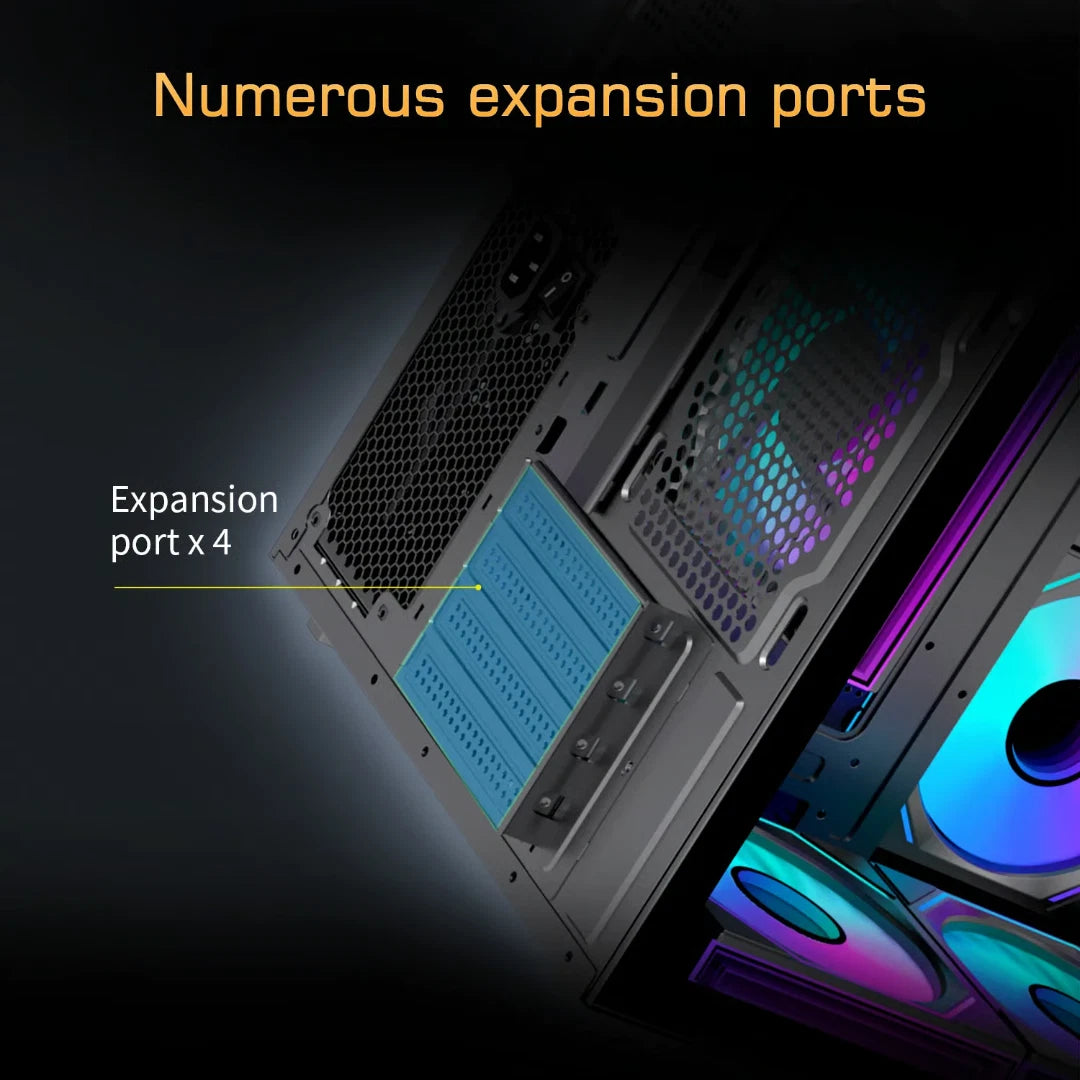 LOVINGCOOL MATX ARGB GAMING PC CASE